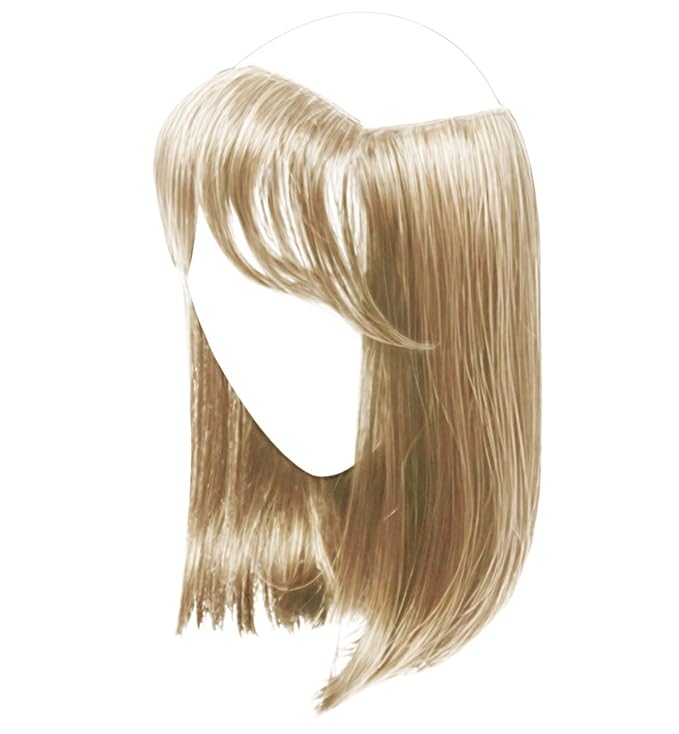 Gabor Under Cover Halo Hair Piece Designed to Wear Under Your Hat Shoulder Length Straight Hairpiece With Detachable Bangs GF14/88 Golden Wheat