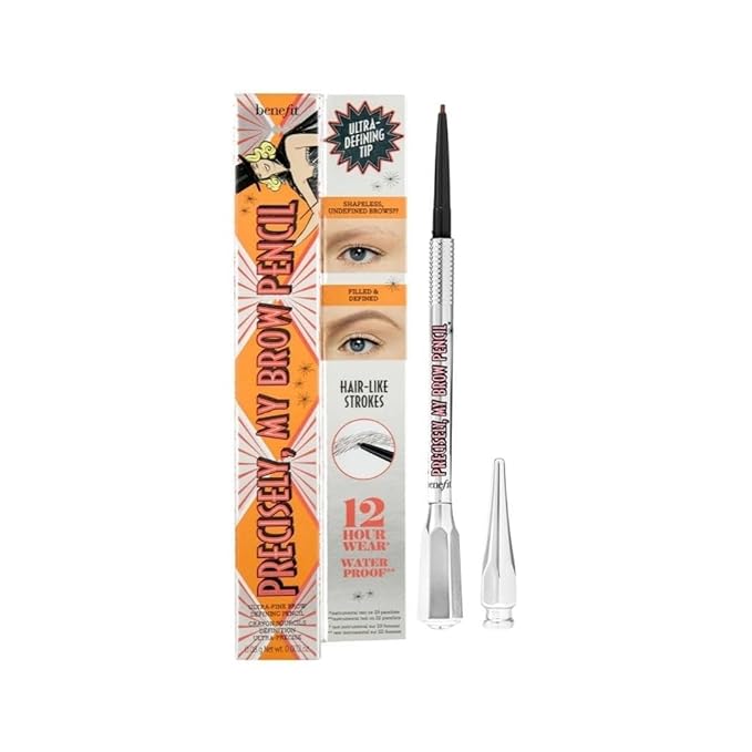 Benefit Precisely My Brow Pencil (Ultra Fine Brow Defining Pencil) 0.002 Oz (#3.75 Warm Med Brown)