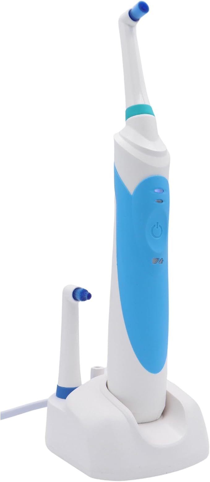 ROTADENT PROCARE Professional Rotary Toothbrush with Dock Charger 2 Brush Heads Included and 1 Year Warranty