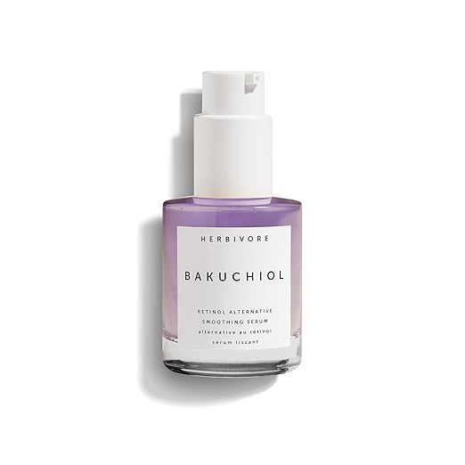 HERBIVORE Bakuchiol Retinol Alternative - Bakuchiol + Peptides Smooths Skin Reduces Fine Lines Wrinkles &amp Puffiness Plant-based Vegan Cruelty-free