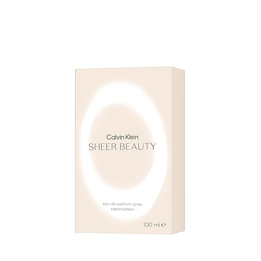 Calvin Klein Sheer Beauty Eau de Toilette ? Floral Women's Perfume ? With Notes of Peach Bellini Accord Pink Lily Peony &amp Vanilla Blossom ? Long Lasting Fragrance