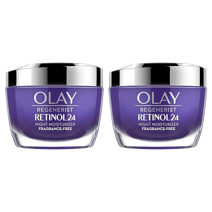 Olay Olay Regenerist Retinol 24 Night Creamcount 2 X 1.7 Ounce ( Net Wt 3.4 Ounce )