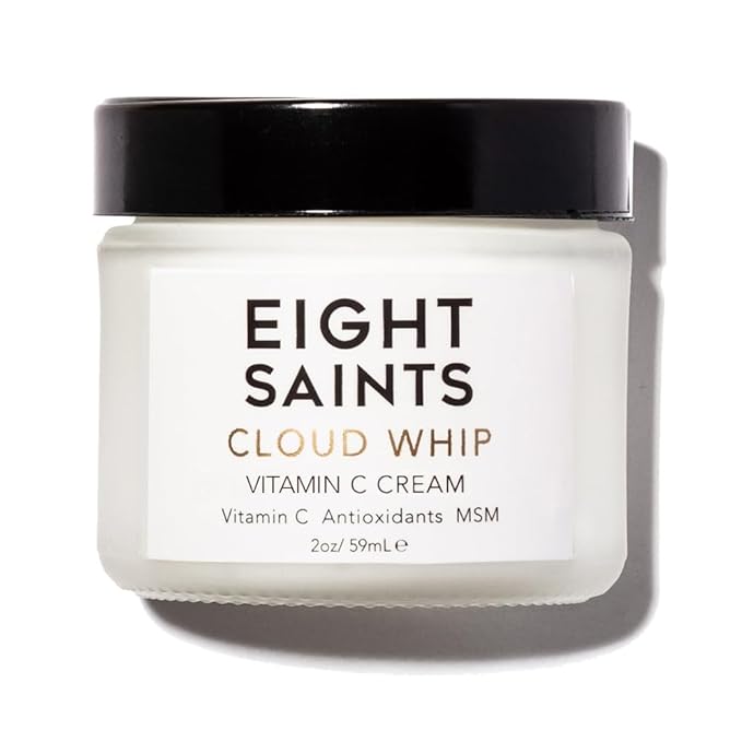 Eight Saints Skincare Cloud Whip Vitamin C Face Moisturizer Day Cream Natural and Organic Face Cream For Women Anti Aging Cream For Face To Reduce Fine Lines and Wrinkles 2 Ounces