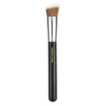 Bdellium Tools Professional Makeup Brush - Maestro Series 954 Duet Fiber Slanted Kabuki - With Soft Synthetic Fibers For Stippling Buffing Blending (Black 1pc)