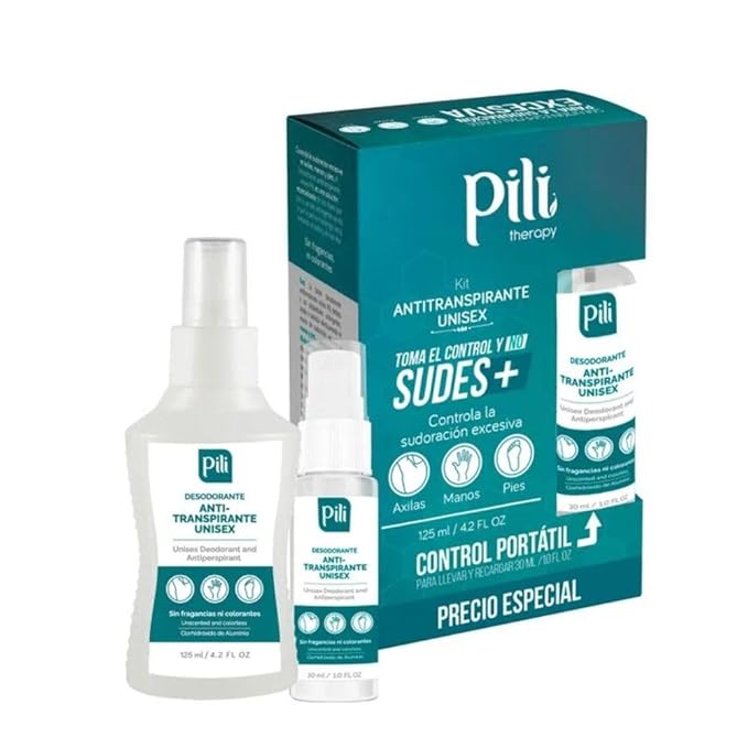 Pili desodorante antitranspirante unisex (3 Pack) unisex antiperspirant deodorant pili