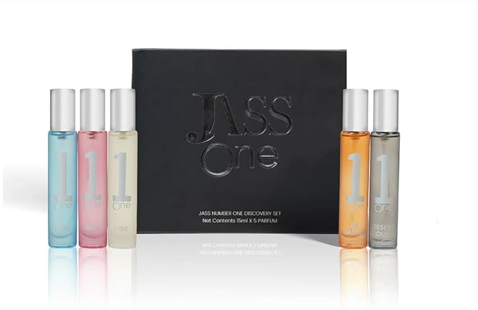 Number One Discovery Set ? Pack of 5 Mini Fragrances 15 ml Each (Total 75 ml) ? Unisex Perfume Collection for Him &amp Her