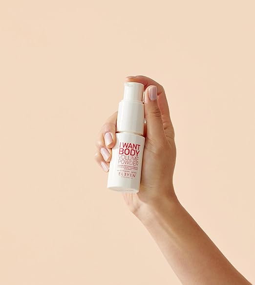 ELEVEN AUSTRALIA I Want Body Volume Texture Powder for Men &amp Women - Hair Styling Product Volumizing &amp Texturizing Adds Lift &amp Texture for Fine to Medium Hair Matte Finish Includes Pum