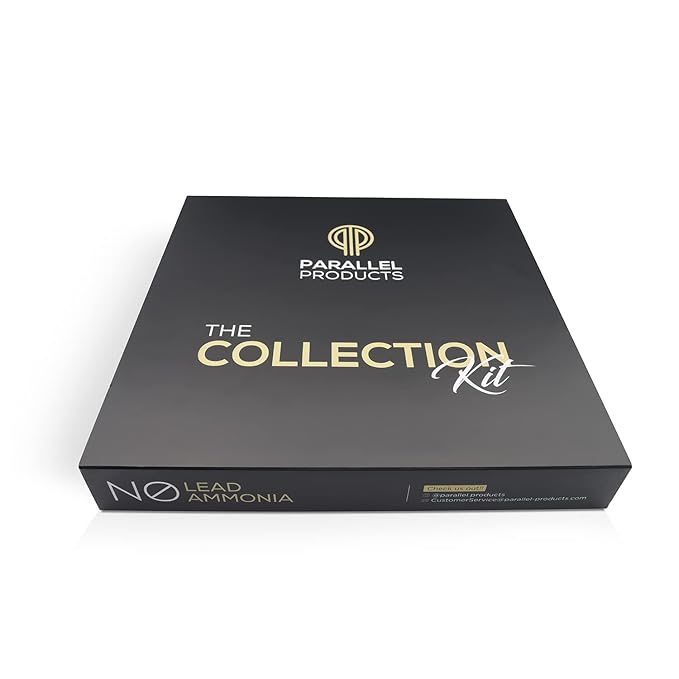 Parallel Products Henna Hair Color Kit - Complete Tint Kit for Professional Spot Coloring - Covers Grays and Roots - Color Palette Included