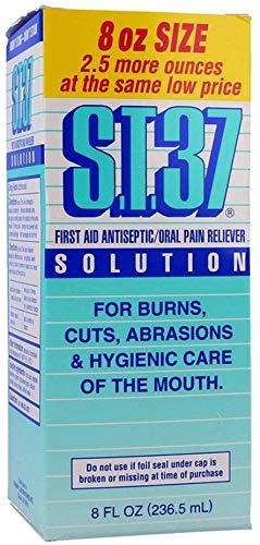 S.t.37 Liquid Mouth Wash - 8 Oz Pack of 2