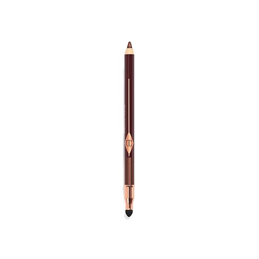 Charlotte Tilbury Rock 'N' Kohl Eyeliner Pencil - Waterproof Eyeliner with a Precision Smudger Tip - Infused with an Enhanced Kajal Formula for Sultry Smokey Eyes