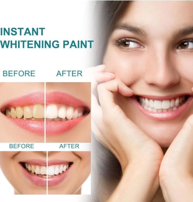 Teeth Paint2025 Best Tooth PaintNatural Teeth Whitening PaintPortable Tooth Polish Uptight White