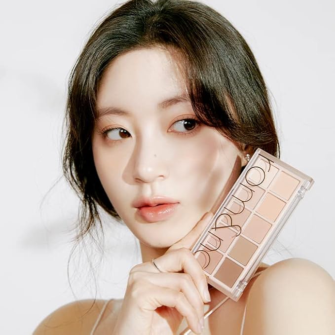 rom&ampnd Better Than Palette 102g (05 Shade &amp Shadow Garden) | Eye Makeup Palette Matte &amp Shimmer Eye Shadow Sparkling Glittery various 10 shades Long Lasting High Pigmented Blendable