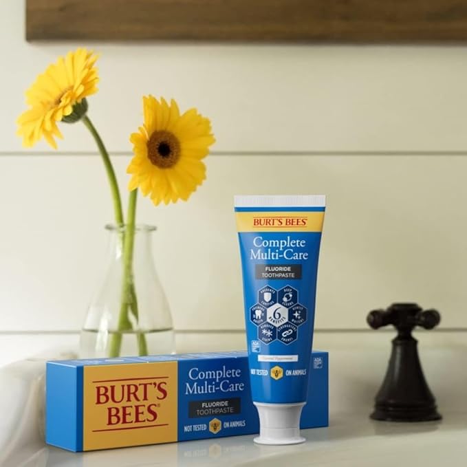 Burt's Bees Toothpaste Complete Multi Care 4.7 oz Pack of 3