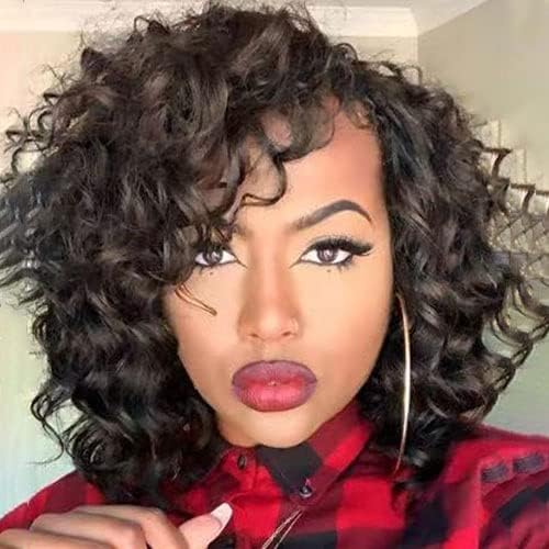 Ocean Wave Crochet Hair Deep Wave Crochet Curl Hair Water Wave Synthetic Curly Braiding Hair Extensions 8 Packs (9 Inch 4#)