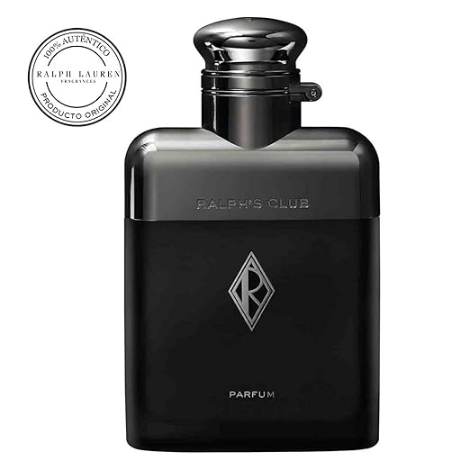 RALPH LAUREN FRAGRANCES - Ralph's Club - Parfum - Men's Cologne - Woody &amp Ambery - With Lavandin Vetiver Cardamom and Patchouli - Intense Fragrance