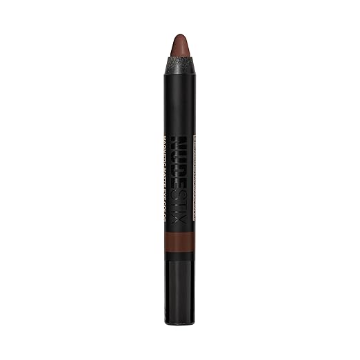 Nudestix Magnetic Matte Eye Color ? 3-in-1 Long-Wear Cream Eyeshadow Pencil Eyeliner &amp Primer | Waterproof Budge-Proof Matte Finish | Vegan &amp Cruelty-Free Eye Makeup
