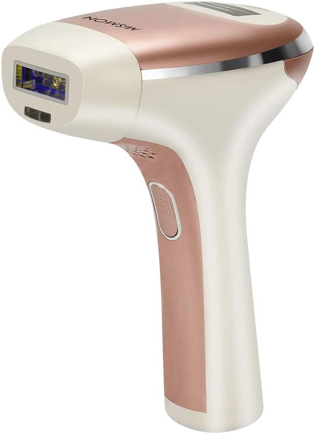 IPL Hair Removal for Women MiSMON Permanent Laser Hair Removal Device for Body Bikini Safe Home Use Professional Intense Pulsed Light Hair Removal System 300000 Flashes with Safe Skin Tone Sensor