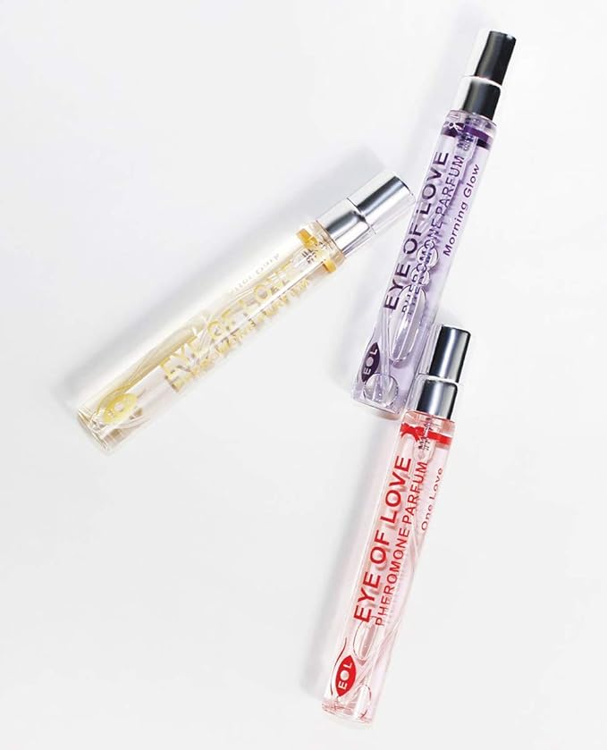 Eye Of Love Pheromone Parfum Set - Morning Glow One Love After Dark to Attract him- 30ml