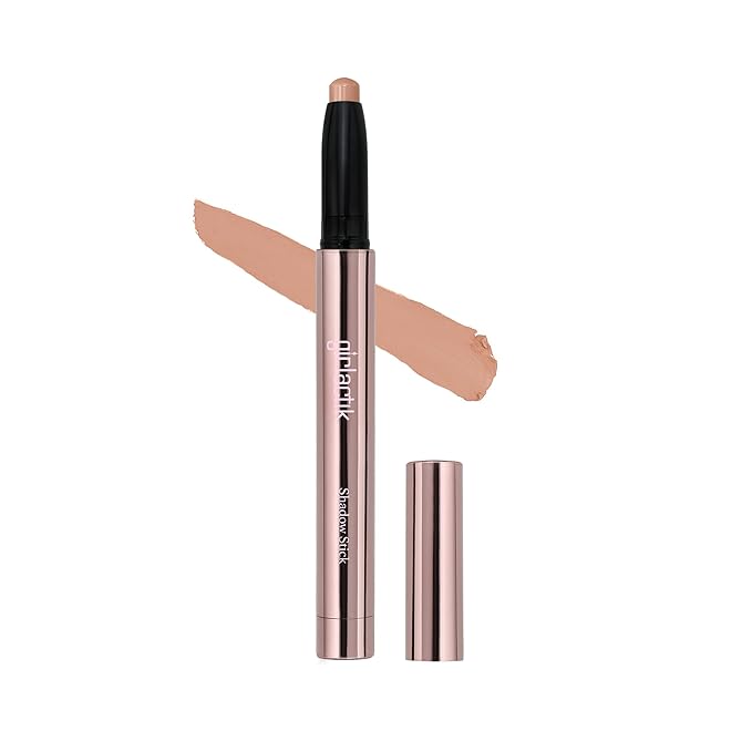 Girlactik Creamy Eyeshadow Stick- Long Lasting and Water-Resistant Shimmering and Matte Colors Eye Shadow Stick Makeup Built-in sharpener - 2 g / .07 oz (Skin)