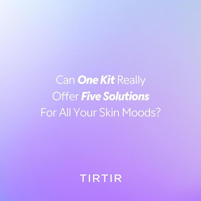 TIRTIR 5 drafts Power Serums Kit ? Korean Skin Care Set with Vitamin C Niacinamide Azelaic &amp Hyaluronic Acid Hydrating Serum Radiance Boost Nourishment Travel Essentials Skincare Gift