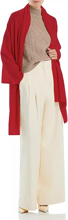 Moss Rose Women's Shawl Wrap Poncho Ruana Cape Open Front Cardigan Shawls for Fall Winter
