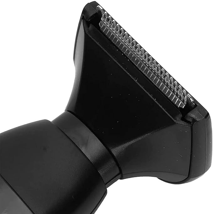 Electric Back Hair Shaver Hair Trimmer Body Hair Removal Tool USB New Body Razor with 2 Shock Absorber Flex Heads Better Control Do-it-Yourself 180 Degrees Foldable for Men Women Pain-Free Shave