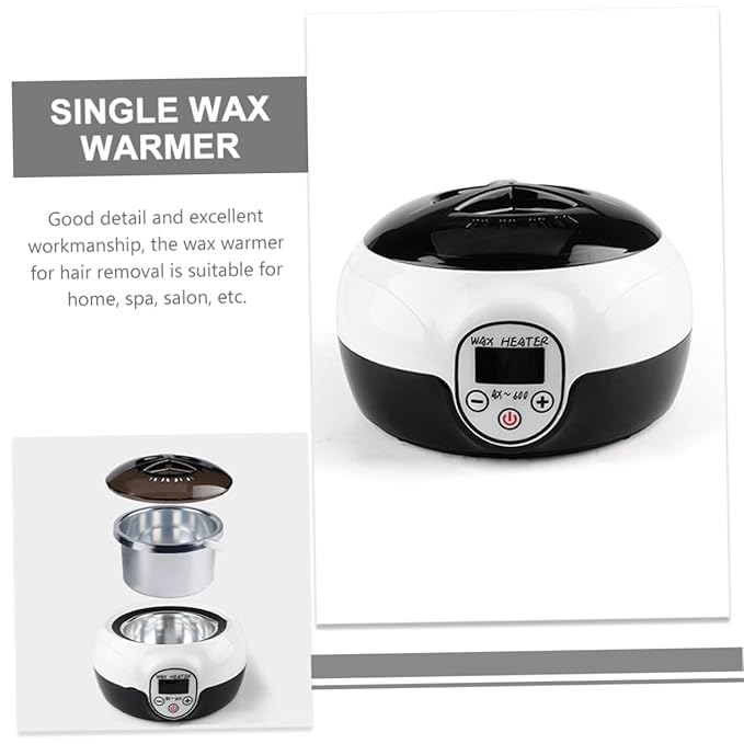 Professional Wax Heater for Hair Removal Compact Wax Warmer Machine with Quick Heat Up Easy to Use Wax Melting Pot for Home Salon