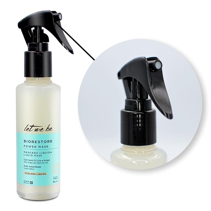 Let Me Be Biorestore Liquid Mask 140ml / 4.73 fl.oz ? Instant Hydration Hair Treatment with Natural Oils ? For All Hair Types