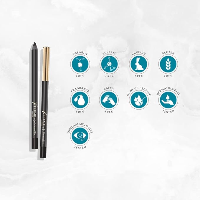 Xtreme Lashes GlideLiner Long Lasting Eye Pencil with Sharpener Forest Green 0.04 Oz Waterproof Makeup Gel Formula Blendable Smudge Fade &amp Sweat Proof