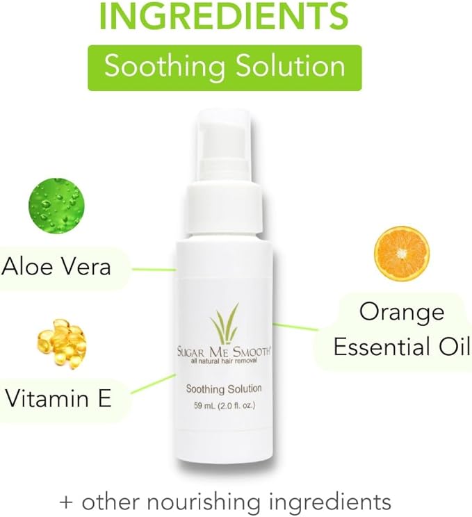 Sugar Me Smooth Body Sugar Wax Kit ? Gentle On Skin And Less Painful Hair Removal In A Simple System No Strips No Heat Water Soluble All-Natural Solution For All Skin &amp Hair Types