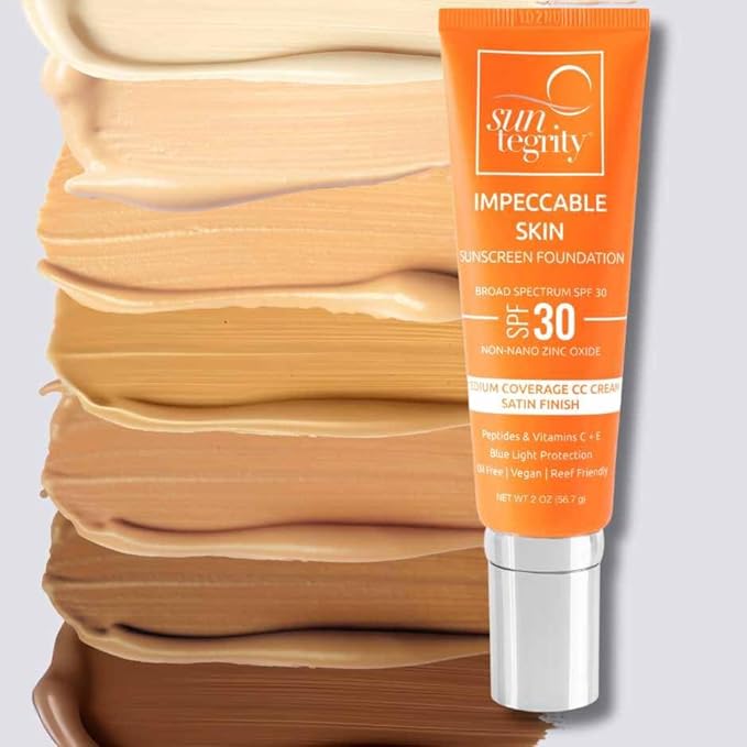 Suntegrity Impeccable Skin - Tinted Sunscreen Broad Spectrum SPF 30 (Tan) - 2oz