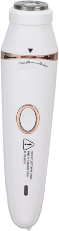 Pyhodi Essential Women Wet Dry Electric Shaver for Legs 3W Cordless Hair Removal Device Hair Trimmer 7 in 1 USB Whole Body Washable White Rechargeable Cordless Hair Clipper 300mAh