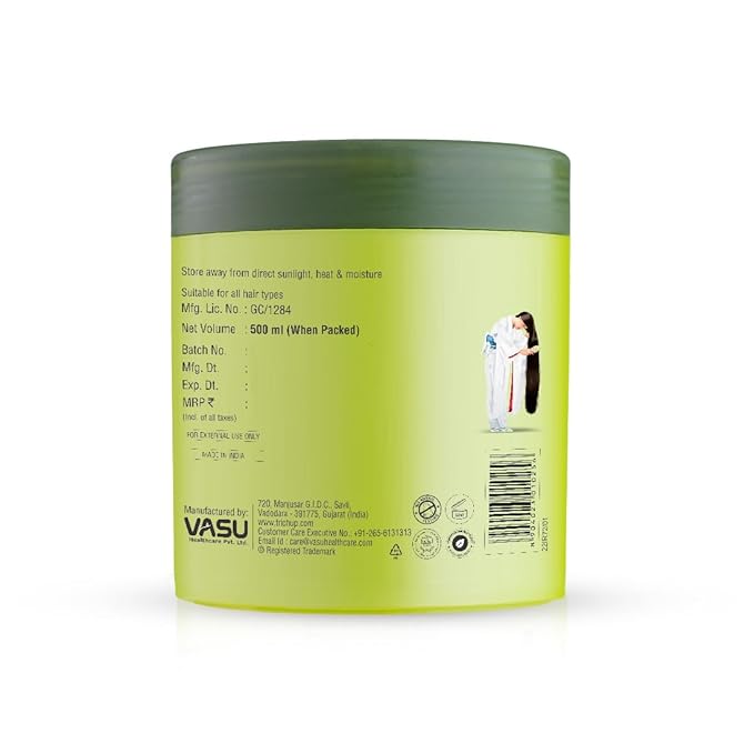 Trichup Keratin Hot Oil Treatment Hair Mask For Flexible Strong &amp Manageable Hair - 500ml