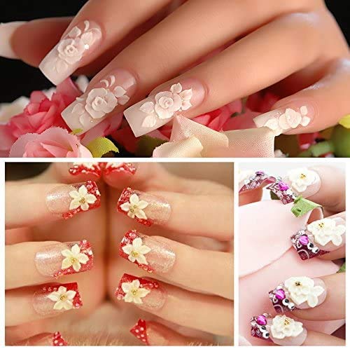 12 Color Sculpture Gel 3D Carving Gels for Nail Art Decoration Kit Creative DIY Nail Art Painting Carved Soak Off Polish Flowers Design Modeling Tool