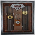 Cuba Gold Gift Set 3Pcs Key Ring Gift EDT &amp Aftershave 100ml