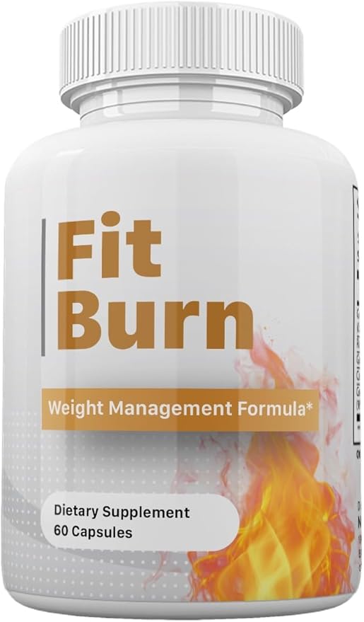 (Single Pack) Fit Burn Weight Advanced Formula - Fitburn Weight Dietary Supplement (60 Capsules)
