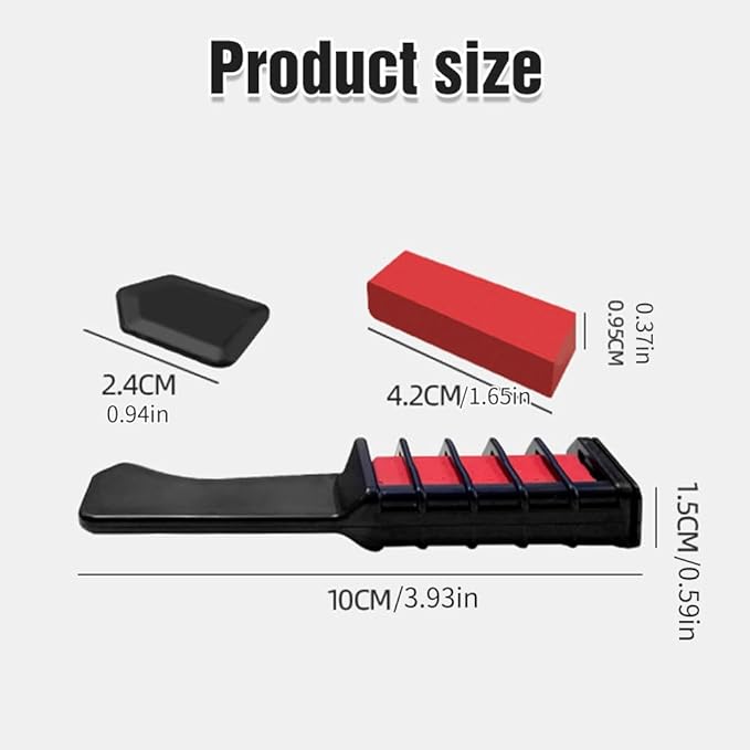 12 Colors Festive Fun Hair Chalk Combs 2026 New Temporary Glitter Hair Colors Hair Chalk Combs Washable DIY Hair Color Dye for Birthday Christmas Party Gifts for Teenage Girls Kids (8 Colors)
