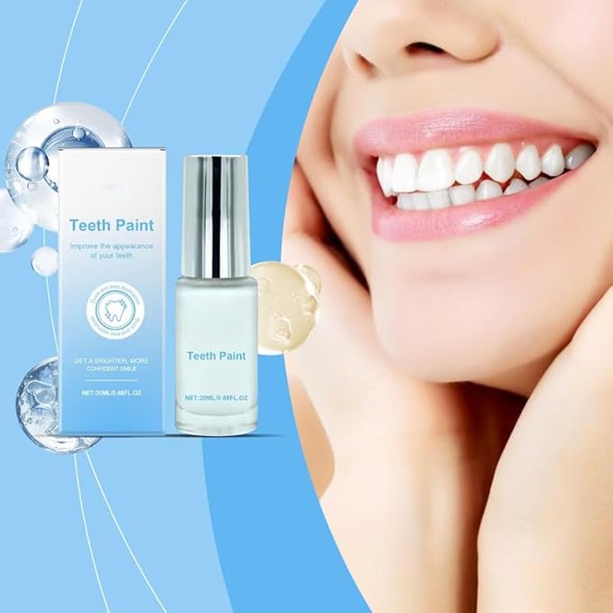 Tooth PaintNatural Teeth Whitening PaintConfident Smile Tooth Paint KitLong-Lasting Bright