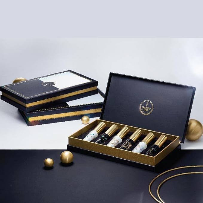 Luxe Perfumes by Amitabh Bachchan | Discovery Set - 7Ml x 6 | Long Lasting Pocket Perfume For Men &amp Women | Cologne - Fragrance | Birthday Anniversary Occasion Gifts | Everyday Essentials