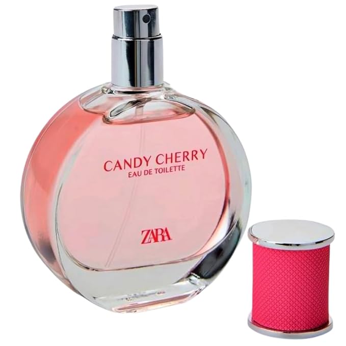 Zara Candy Cherry Perfume for Girls Fruity Sweet Scent with Apple Candy and Musk Notes Eau de Toilette 40ml (1.35 fl. oz.)