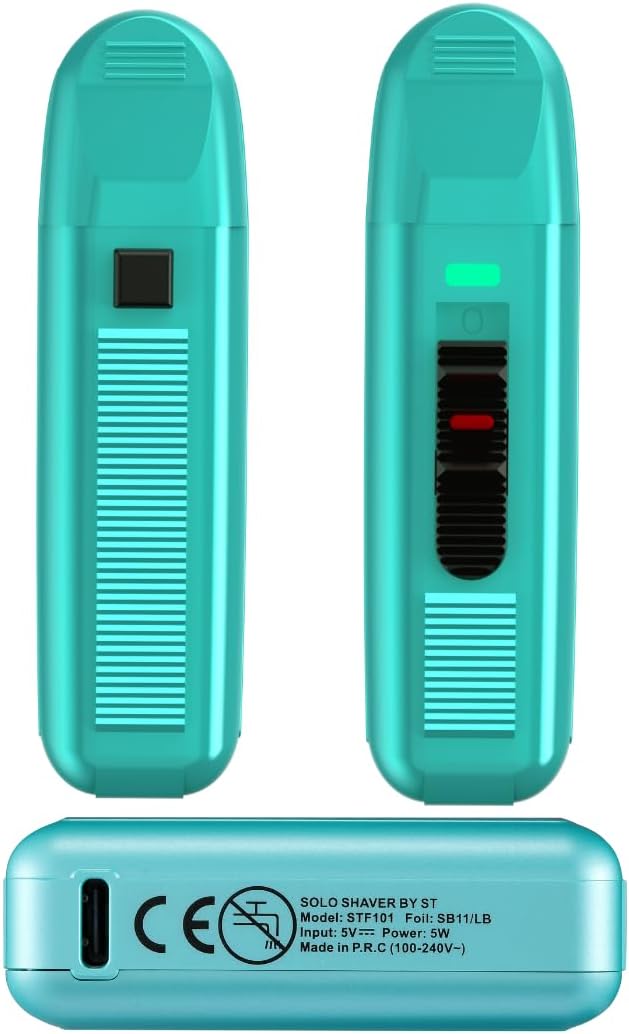 Supreme Trimmer Solo Single Foil Shaver for Pocket | 150 Min Runtime Cordless use Powerful USB-C Mini Travel Razor for Professional &amp Home use | STF101