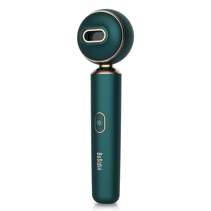 BoSidin IPL Laser Hair Removal - Bikini Laser Hair Removal for Women Hair Removal Device for Face &amp Legs Full Body Use Green