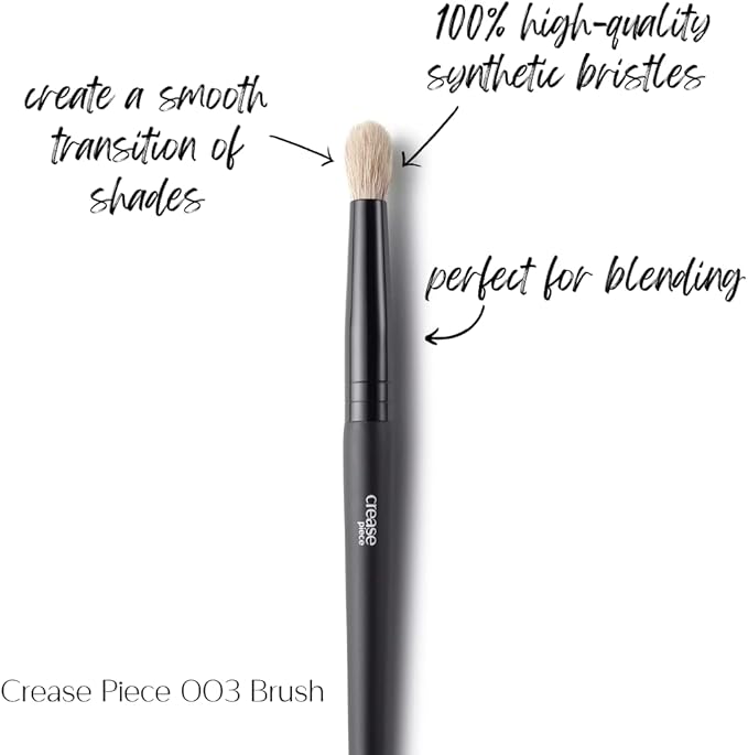 Classic Crease Brush Set ? Professional Eyeshadow Blending Brushes for Flawless Eye Makeup Application