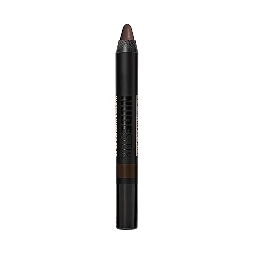 Nudestix Magnetic Matte Eye Color ? 3-in-1 Long-Wear Cream Eyeshadow Pencil Eyeliner &amp Primer | Waterproof Budge-Proof Matte Finish | Vegan &amp Cruelty-Free Eye Makeup