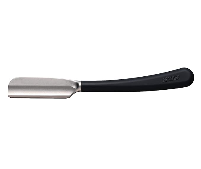 Feather Artist Club Black SS Straight Razor