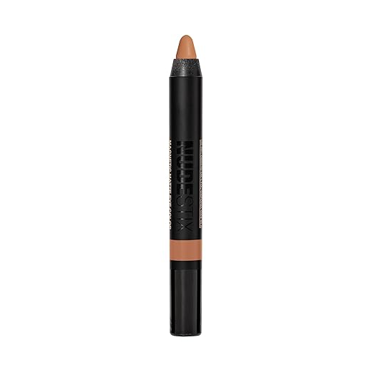 Nudestix Magnetic Matte Eye Color ? 3-in-1 Long-Wear Cream Eyeshadow Pencil Eyeliner &amp Primer | Waterproof Budge-Proof Matte Finish | Vegan &amp Cruelty-Free Eye Makeup
