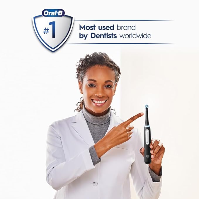 Oral-B iO3 Electric Toothbrush (1) with (1) Ultimate Clean Brush Head and (1) Charger Black