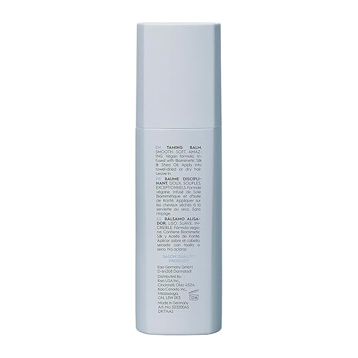 KERASILK Taming Balm | Nourishes &amp Hydrates Strands | Instantly Smooths &amp Softens Hair | With Heat Protection | For Coarse Frizzy &amp Unruly Hair