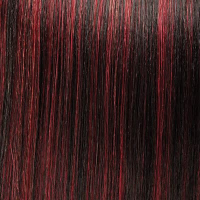 Outre Annie Quick Weave Synthetic Hair Half Wig Long Yaky Straight (Color - S1B/BU)