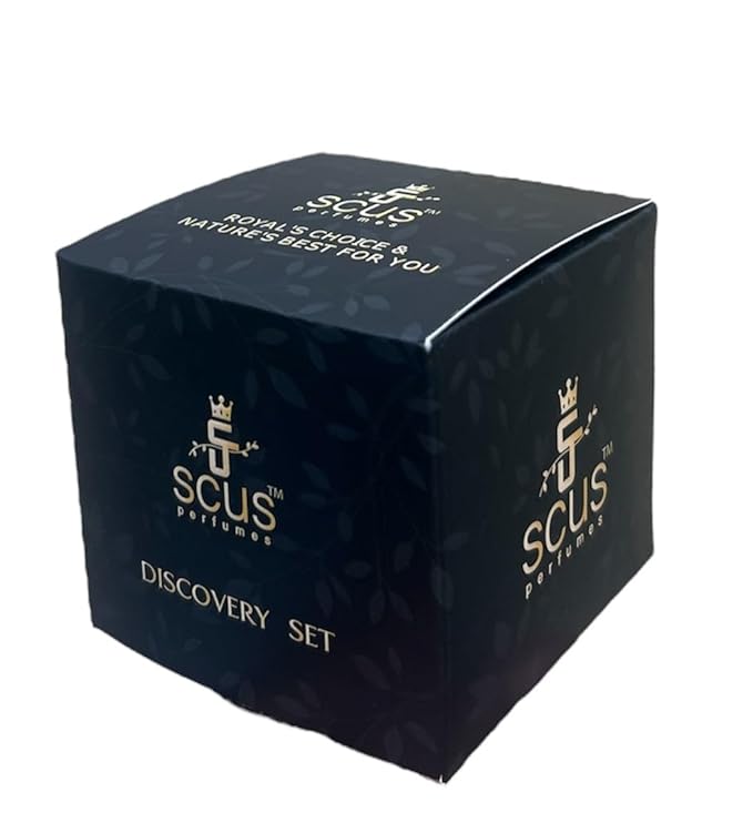 Discovery Set (Lily|&amp|Sandal|&amp|Jasmine|&amp|Gardenia Concentrated Perfume oil Long Lasting Fragrance Non-Alcoholic (Parfum 12ml) (Pack of 4)